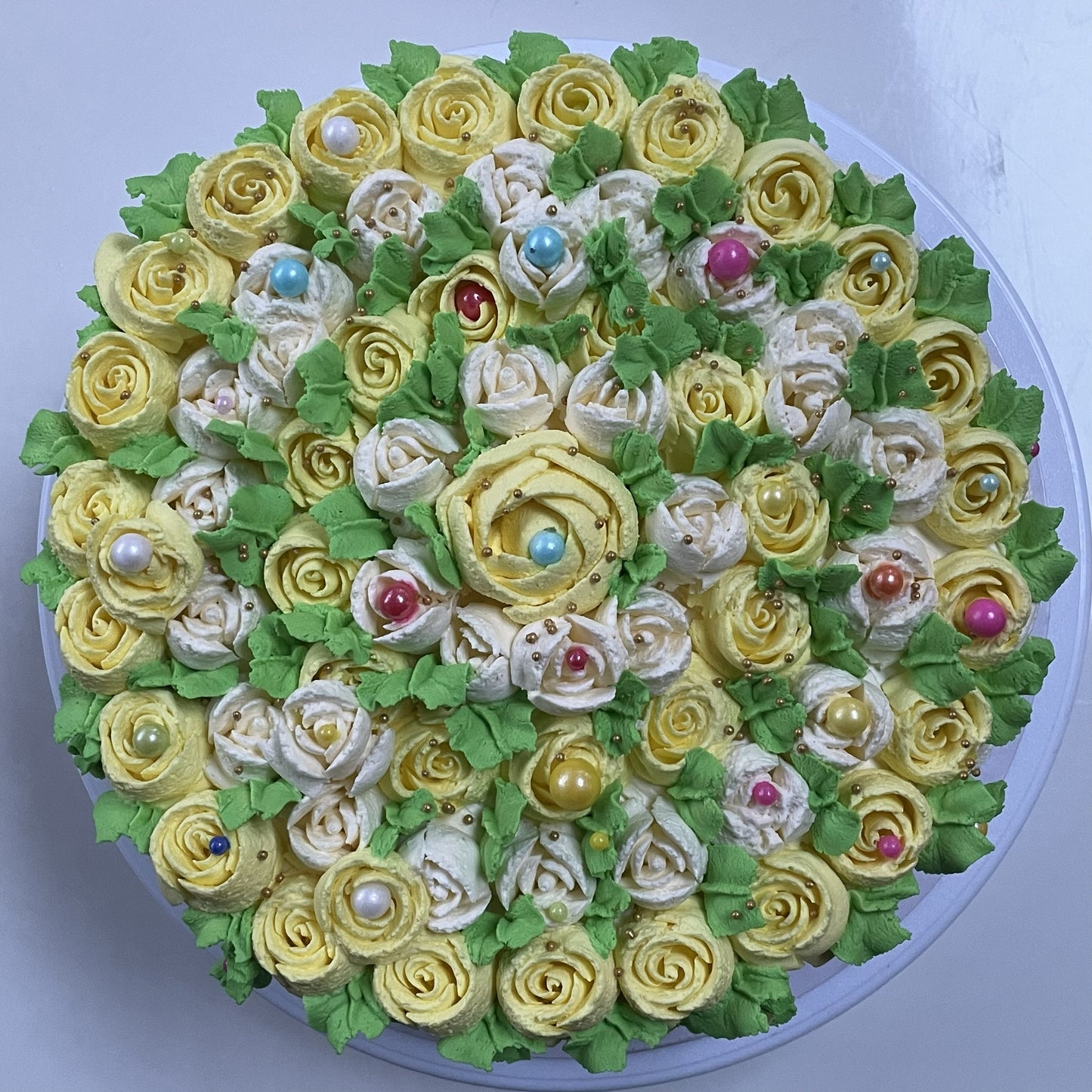 Floral Basket Cake